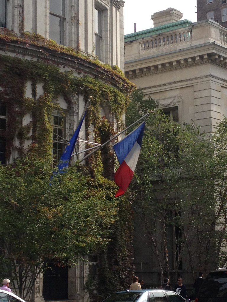 A view of Cultural Services of the French Embassy, where Fabrice Jaumont works everyday. Photo: Winni Zhou