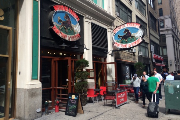 Mustang Harry's is one of a number of Midtown bars and restaurants to host fantasy football draft parties. Photo: Adam Kelsey