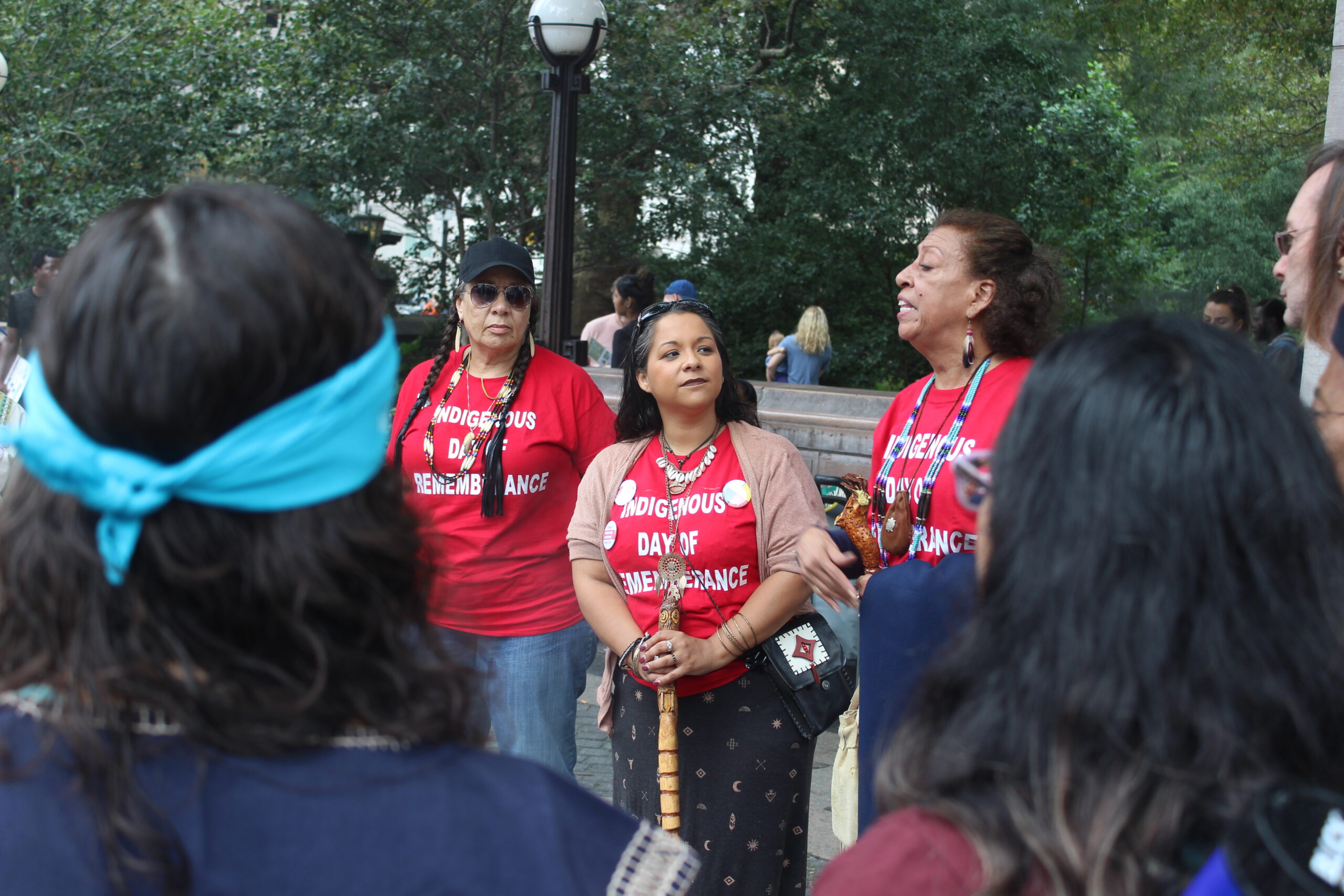 Politics are unavoidable at Indigenous Day of Remembrance