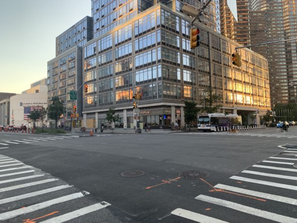 Intersection at West 42nd Street and 11th Avenue