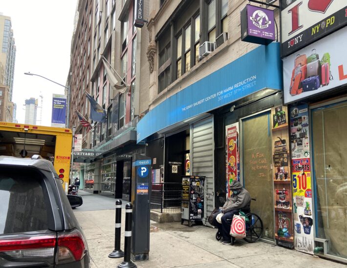 The Ginny Shubert Center for Harm Reduction located on West 37th St.