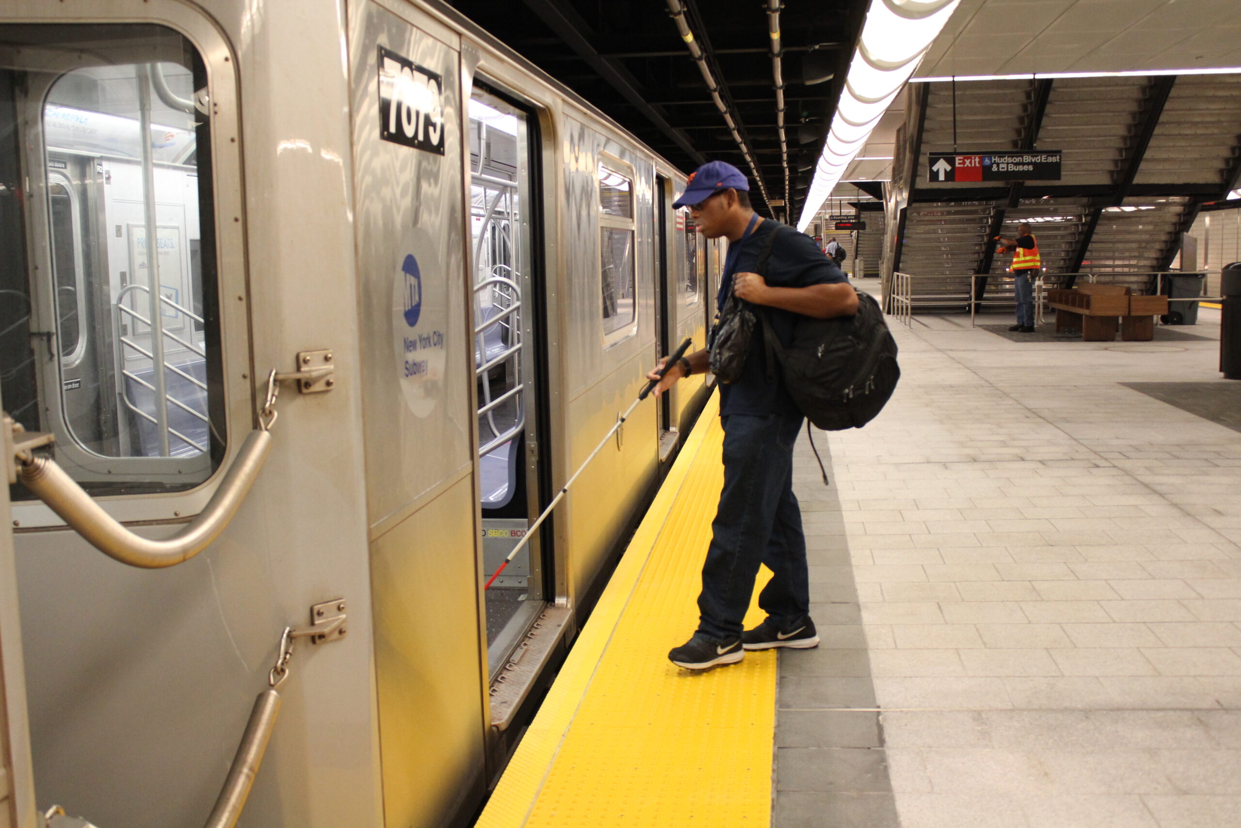 City makes slow progress on subway improvements for the visually impaired