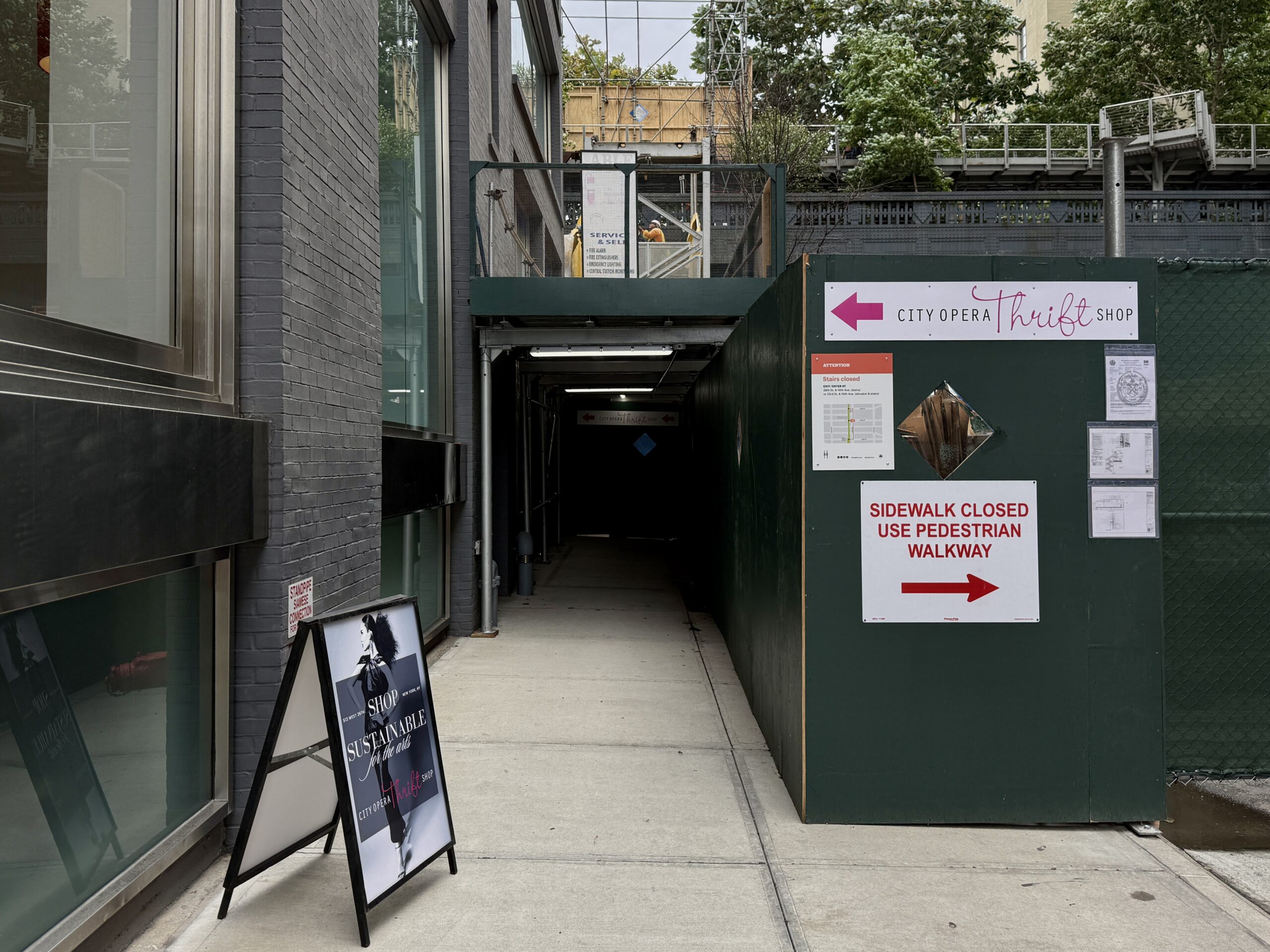 Shoppers struggle to find specialty shop amid High Line construction